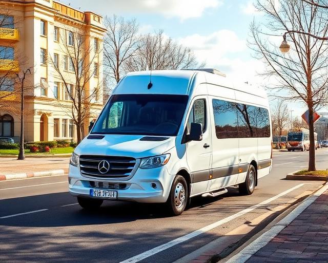 Мікроавтобус PassTrans у місті Тернополі